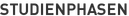Studienphasen